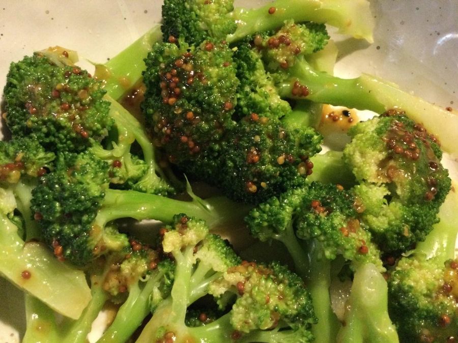 Finished broccoli dish